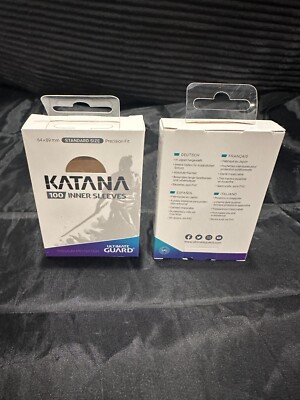 Ultimate Guard Katana Inner Sleeves 2 Pack Lot