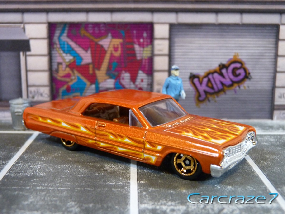 2024 Hot Wheels Orange '64 Chevy Impala from Flames 5-Pack