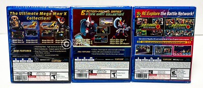 Mega Man Collection４本セット【中古美品・xboxone北米版 Mega Man Collection4本セット【美品・xboxone北米版