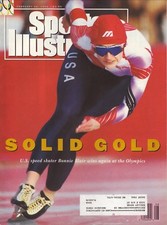 Bonnie Blair Olympic Speed Skating Gold Medalist 1992 Sports Illustrated