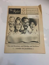 The Realist Jan-Feb 1971 #88 Martha Mitchell Speed Freak Tim/Rosemary/Eldridge