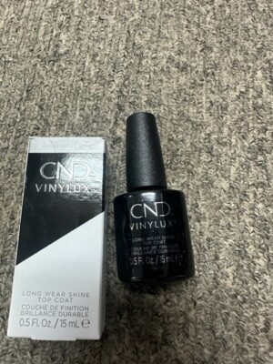 CND Vinylux Long Wear Shine Top Coat 0.5 Fl oz