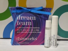 THIS WORKS ~ DREAM TEAM COMBO SET DEEP SLEEP PILLOW SPRAY & STRESS CHECK ROLL ON
