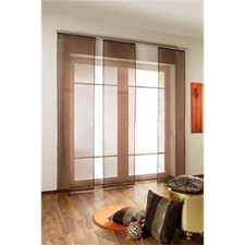 Schiebevorhang/Schiebegardine transparent Flächenvorhang Gardine