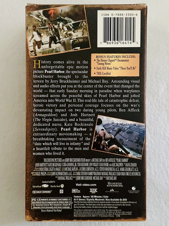 Pearl Harbor VHS 60th Anniversary Commemorative Edition - Image 2 of 3