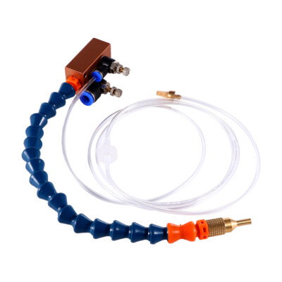CNC Lathe Lubrication Drill Grind Nozzle 8mm Air Pipe Spray System Mist Coolant