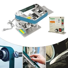 0-5000RPM Countertop Electric Belt Sander Variable Speed Belt Sanding Machine