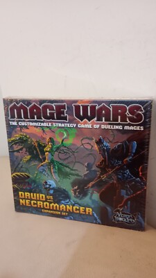 Mage Wars - Druid Vs Necromancer Expansion Set - Neu & Factory Sealed