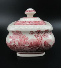 Villeroy & Boch Zuckerdose Serie Rusticana rot V&B Sugar Pot