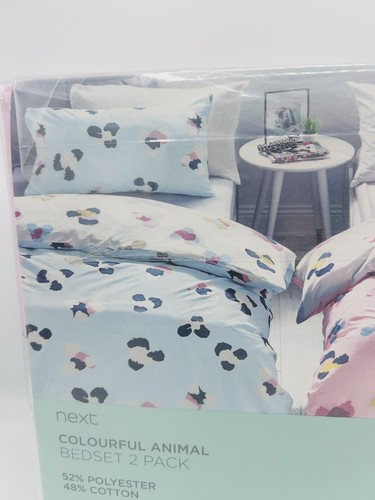Next Bedding, Single bedding, set of 2, Duvet Covers, Pink, Colourful Bedding - Picture 6 of 8