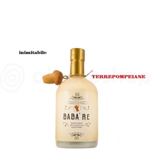 Liquore al BABA' RE  Crema di rum con pezzi di baba' Terrepompeiane - Foto 1 di 2