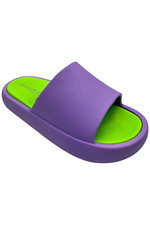 J/Slides Women's Squish Slide Sandals Lilac/Mint