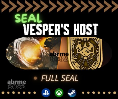 Vesper's Host-Full SEAL-XBOX PSN -Destiny 