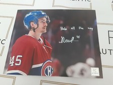 Laurent Dauphin Montreal Canadiens 8x10 Photo Signed Autograph Habs All The Way