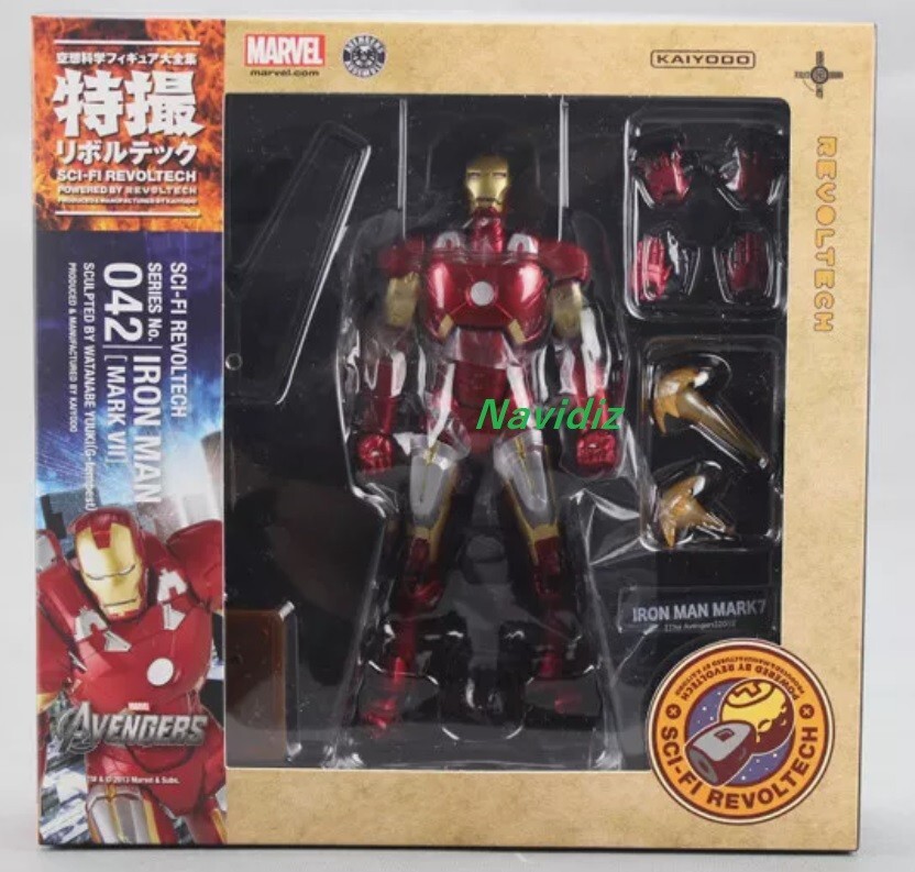 新品 IRON MAN MARK VII DAMAGE Ver. 400％ Marvel Iron Man Battle Damaged Mark VII Sixth Scale Figure