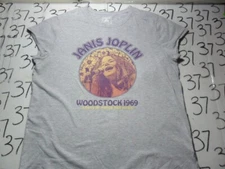 2XL Womens Janis Joplin Woodstock 1969 Shirt