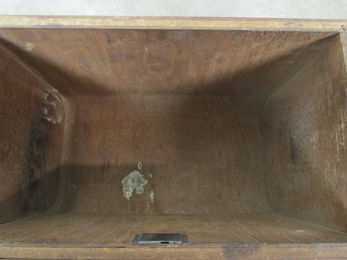 Antique Sewing Machine Wooden Coffin Top Cover New Home Treadle Vintage - Picture 8 of 10