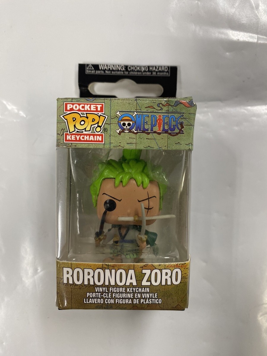 Funko Pop! Keychain: One Piece Roronoa Zoro Vinyl Figure Key chain
