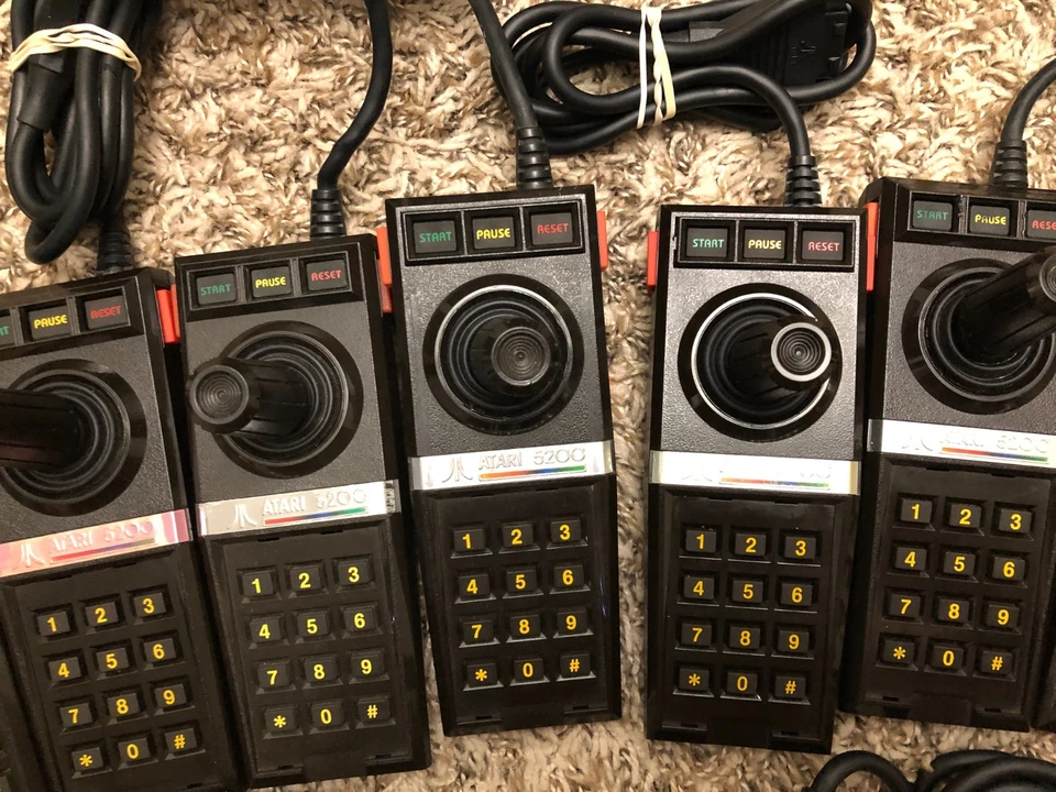 CONTROLADOR ATARI 5200 placa de circuito reemplazada probado vendedor reacondicionado Foto 3 de 4