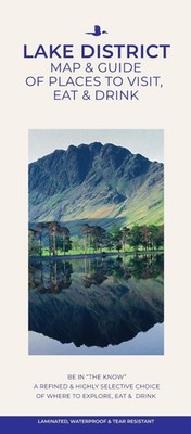 Lake District Map & Guide of Places To Visit, Eat & Drink by William Fricker Pap
