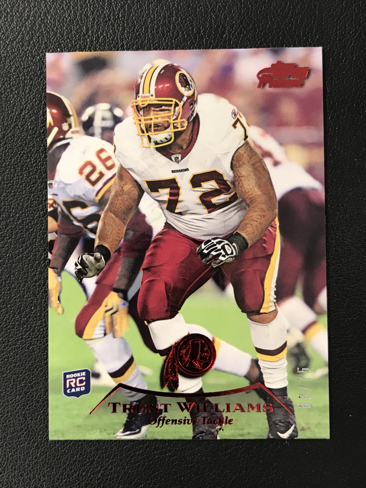 Trent Williams Topps Prime #2 Red