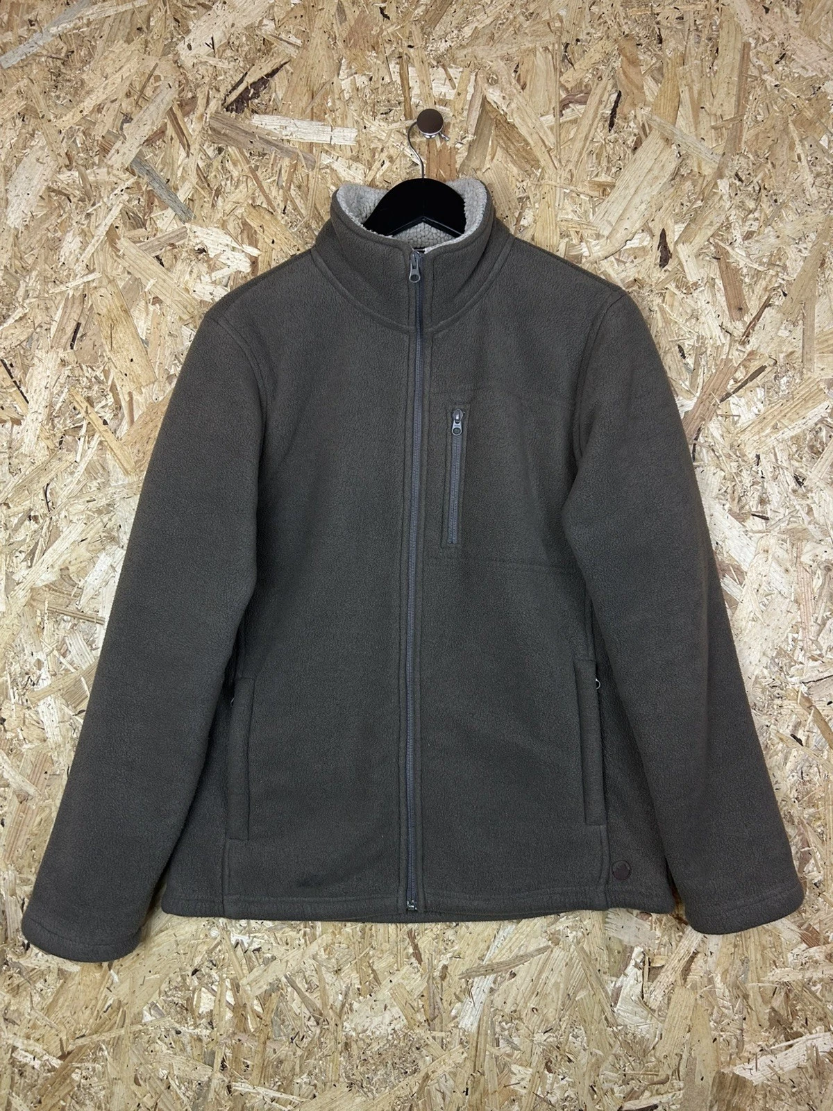 Peter Storm Fleece Jacket Thick Borg Lined Small Brown