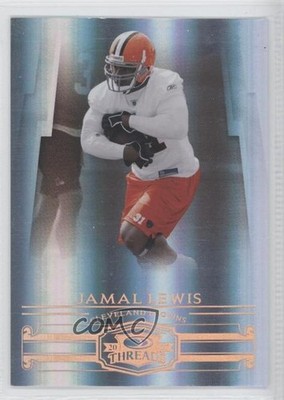 2007 Donruss Threads Century Proof Bronze 26/250 Jamal Lewis #145 0a1