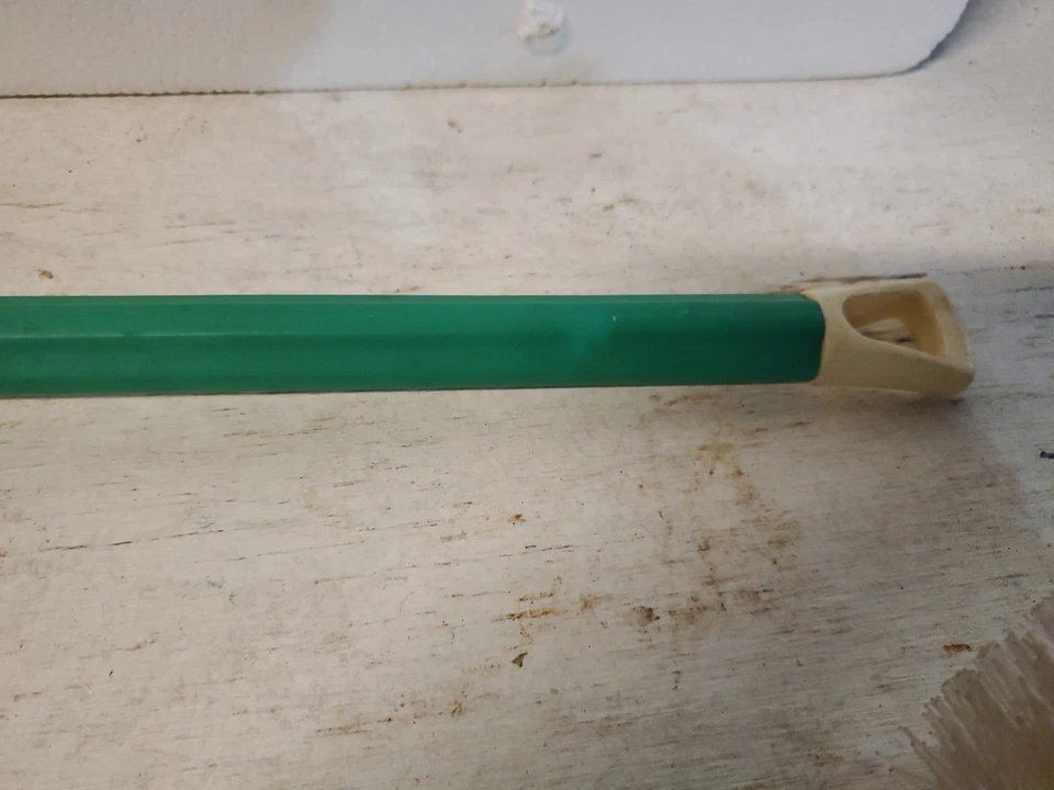 2 Rare Vintage Unused Fuller 1338 Green Plastic Lavatory Brushes Authentic Props - Image 4 of 4
