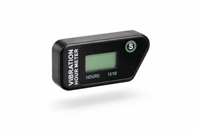 Contador De Horas Inalámbrico De Vibración Para Yamaha Negro - Imagen 1 de 4