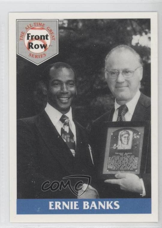 1992 Front Row The All-Time Great Series Ernie Banks Ernie Banks #5 HOF 0g7