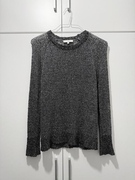 Women IRO Sweater Grey Viscose 36 / S / 44