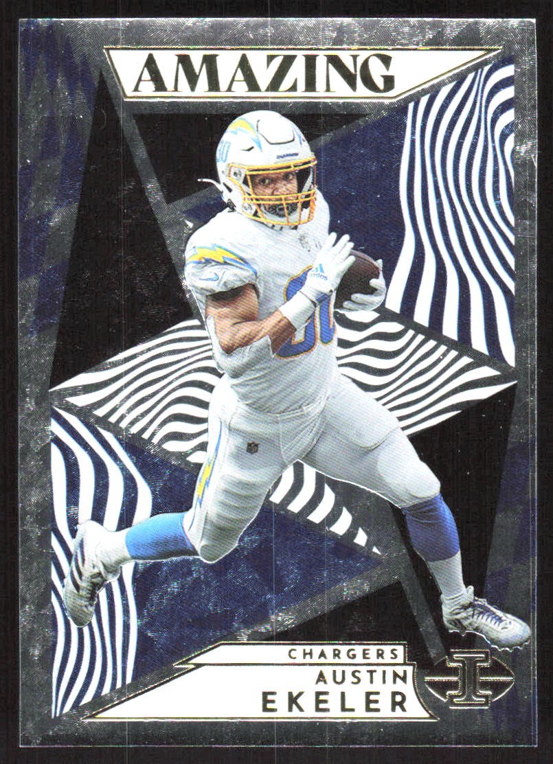 7782G 2022 Panini Illusions #A-9 Austin Ekeler Amazing