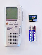 Olympus DS-4000 Digital Voice Recorder w/ 32 MB memory card / Tested and Works