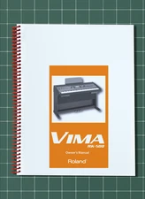 Roland VIMA RK-500 — 2 in 1 Owners Manual Guide Guide — 166 Pages — USA Made