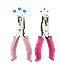 1/4  Hole Punch and 1/8  Small Single Hole Punch Handheld Paper Puncher for D...