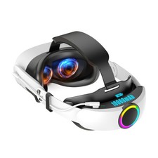 Battery Head Strap Compatible with Meta Quest 3/Quest 3S,10000mAh Battery Pac...