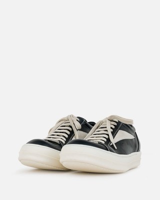 Rick Owens Vans Inspired Leather Black 1:1 Lookalike Sneakers