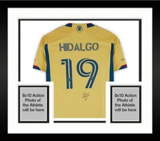 Framed Bode Hidalgo Real Salt Lake Signed Match-Used #19 Jersey - '24 Season M