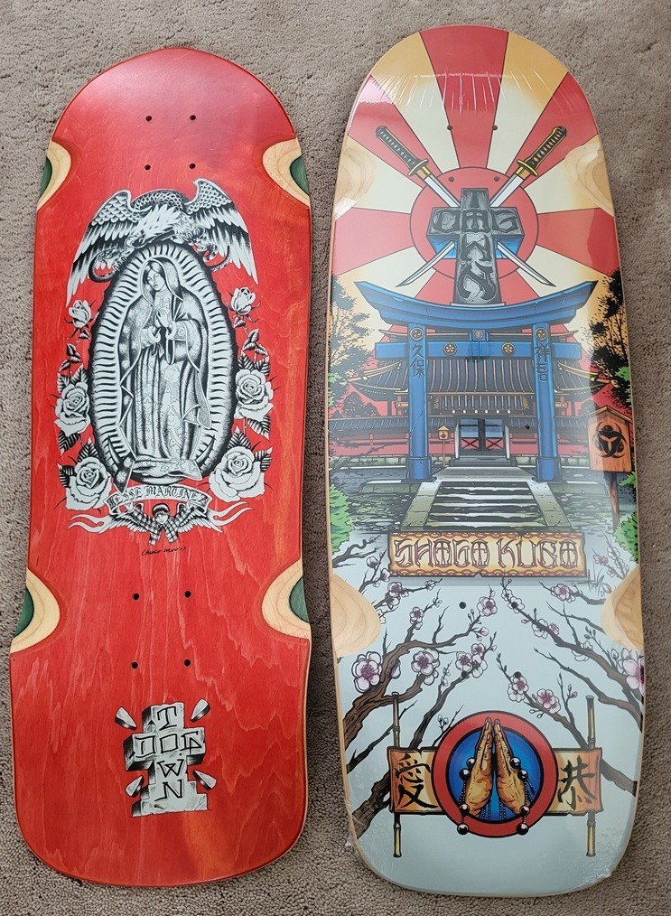 Dogtown Jesse Martinez & Shogo Kubo Reissue Decks (Lot of 2)
