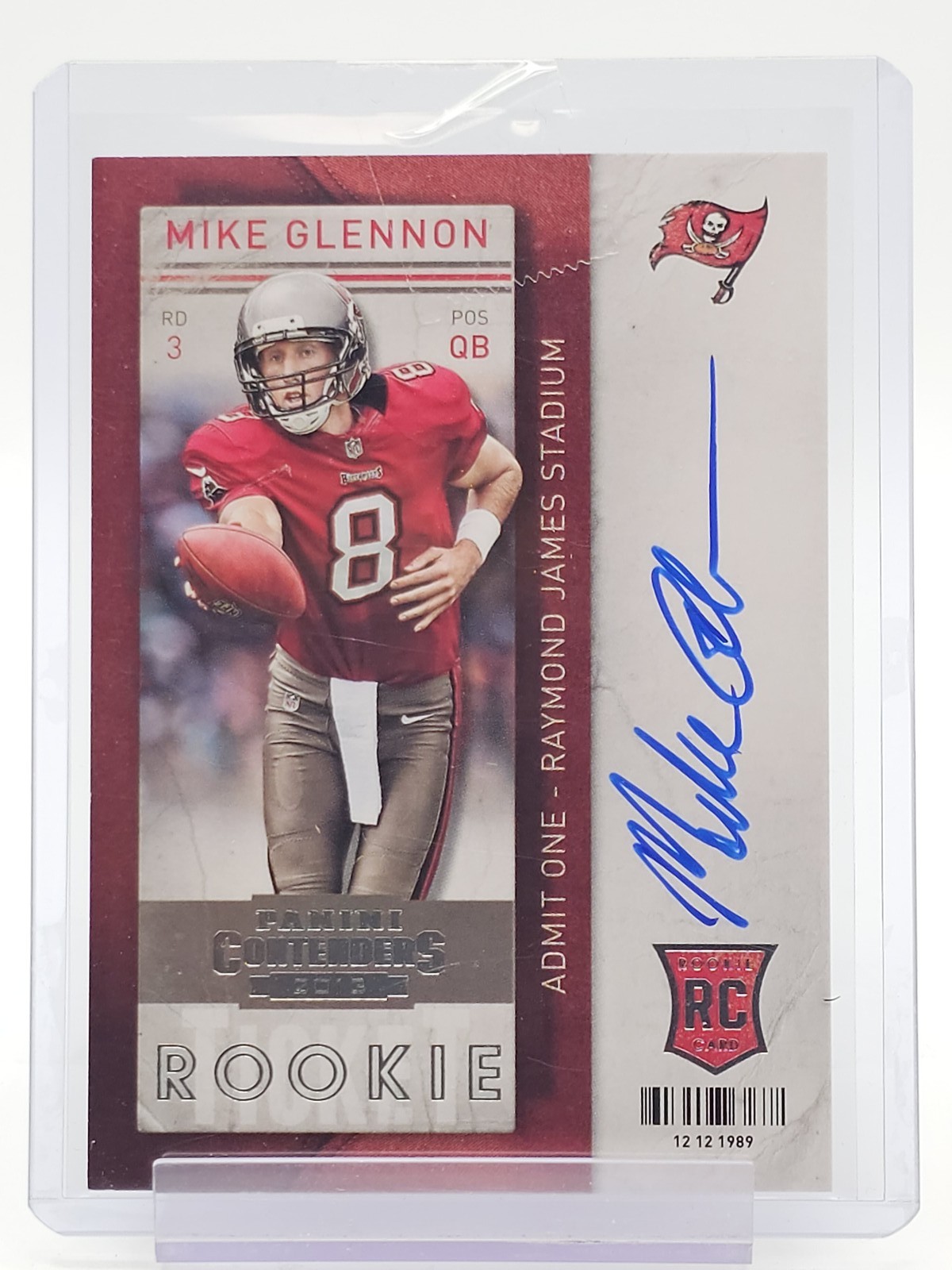 Mike Glennon Panini Contenders #228 Autograph