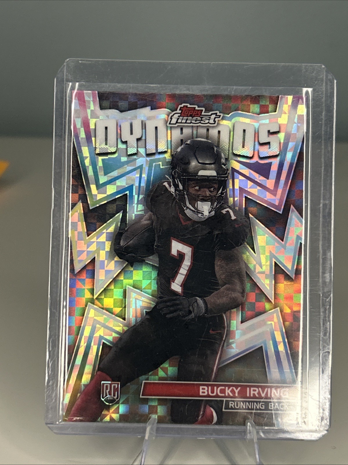 Bucky Irving Topps Finest Dynamos #DYN6 Checkerboard
