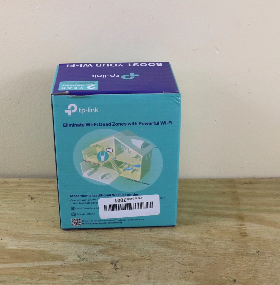 TP-Link RE315 AC1200 Mesh Wi-Fi Range Extender New - Image 3 of 4