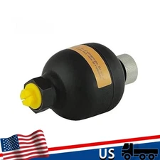 Haichy G1/2 Diaphragm Accumulator, 10cu.in(0.16L), 3625psi Max Working Pressure