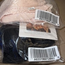 Breezies Wild Rose Lace Contour Underwire Bra, Black  Blush 34C A633196 X 2