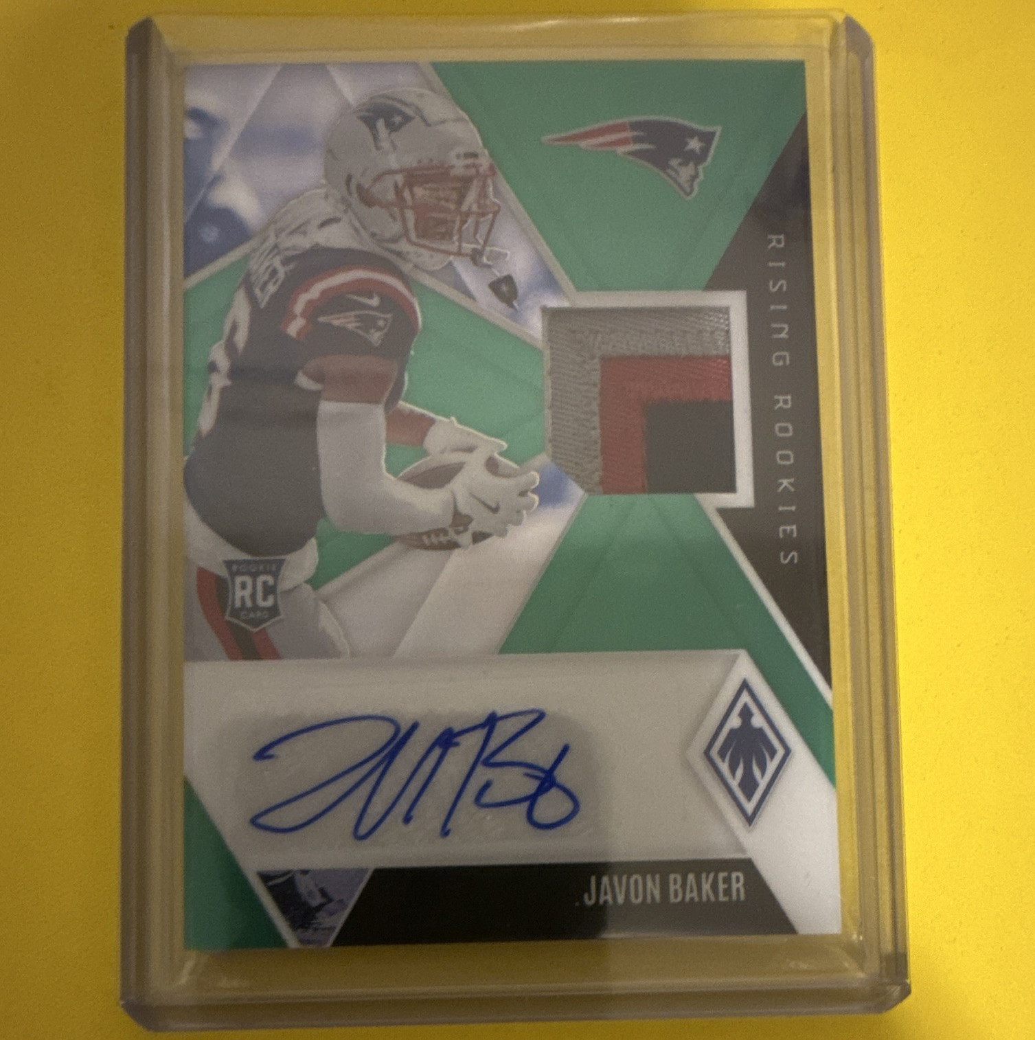 Panini 2024 Phoenix Javon Baker Rising Rookies RC Auto Patch /49 #RRAJ-JBR