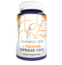 L-Theanine Caps 200Mg 90 Count  Promotes Relaxation/Supports Health exp 3/28