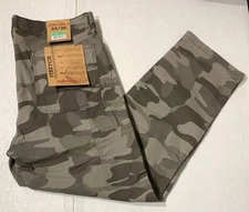 NWT Denali Men's Stretch Cargo Pants Flex Elastic Waistband Canteen Camo All SZ