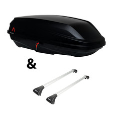 Für VW Golf Plus Typ 5M1/521 - Dachträger Menabo Ariete & Dachbox BiCube 300+