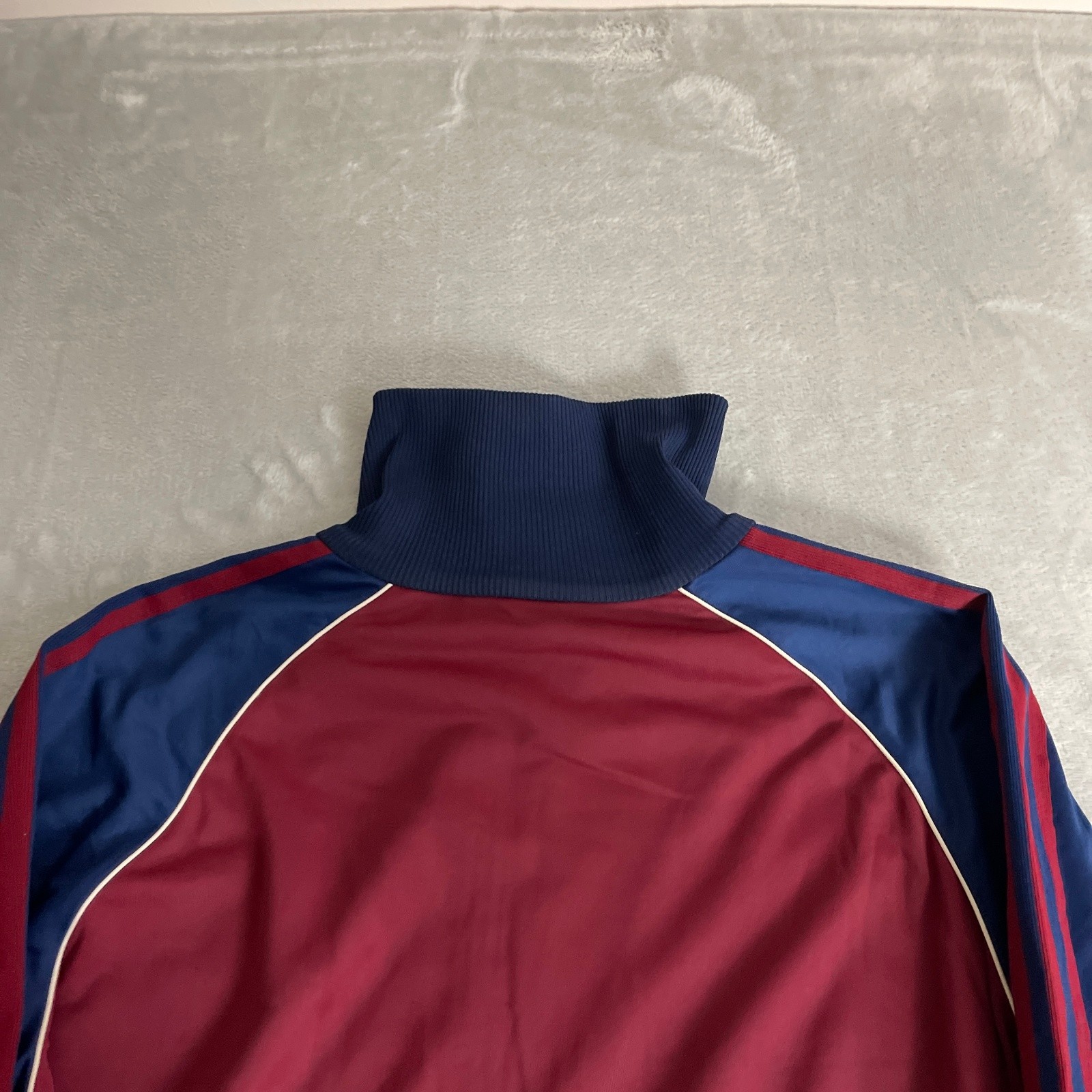 Adidas Vintage Track Jacket Men's Medium Maroon Trefoil Firebird West Germany thumbnail 11