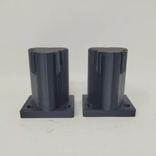 Fits Milwaukee M12 Tool Holder Mount Black 2 Organizers